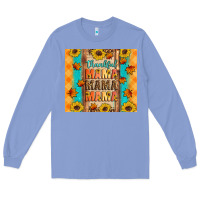 Thankful Mama Mama Mama Long Sleeve Tee | Teevron