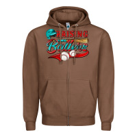 Chestnut raising ballers Zipper Hoodie - NancyCooperArtShop
