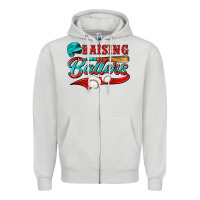 Raising Ballers Zipper Hoodie | Teevron