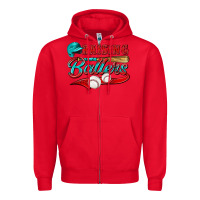 Red raising ballers Zipper Hoodie - NancyCooperArtShop