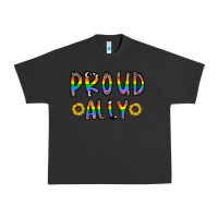 Pigment Black proud ally Urban Heavy Tee - CowhideDigitalArt