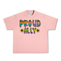 Salmon proud ally Urban Heavy Tee - CowhideDigitalArt