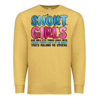 Antique Gold girls god only lets things grow until theyre Premium Sweatshirt - MaliasSmallBusiness