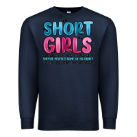 Navy girls god only lets things grow until theyre Premium Sweatshirt - MaliasSmallBusiness