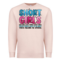 Pale Pink girls god only lets things grow until theyre Premium Sweatshirt - MaliasSmallBusiness