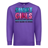 Purple girls god only lets things grow until theyre Premium Sweatshirt - MaliasSmallBusiness