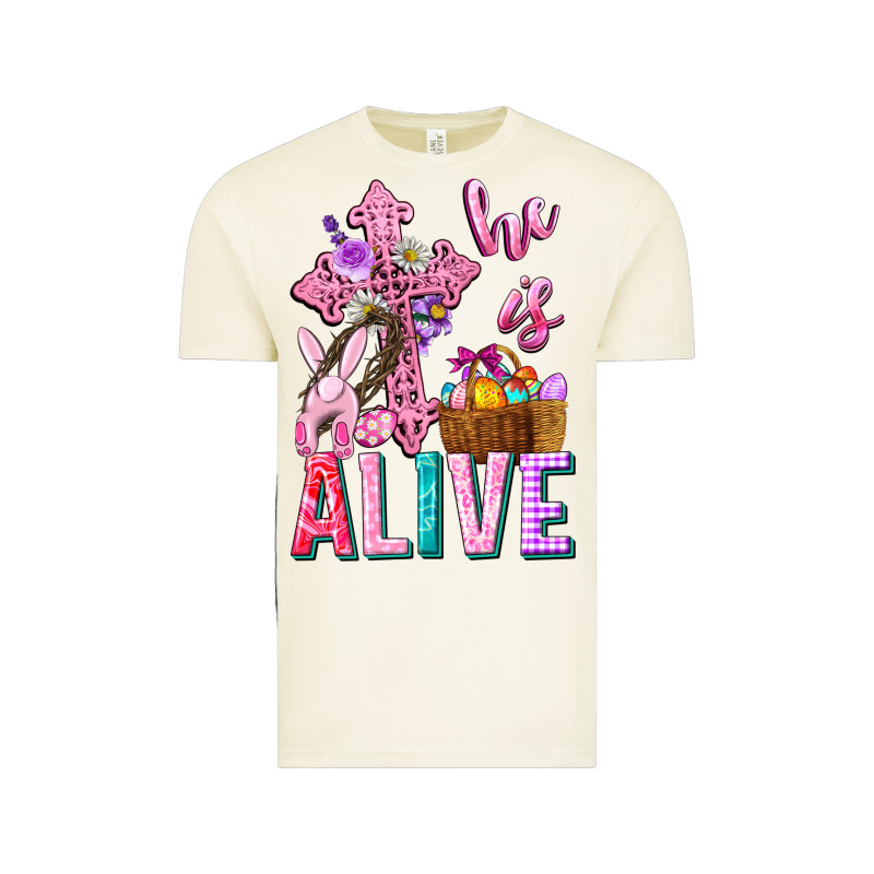 He Is Alive Easter Vintage Tee by Neo Western | Teevron