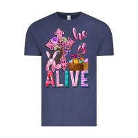 Vintage Denim he is alive easter Vintage Tee - Neo Western