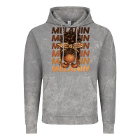 Cloud Rock melanin afro messy bun Vintage Hoodie - texasbilliewilder
