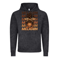 Vintage Black melanin afro messy bun Vintage Hoodie - texasbilliewilder