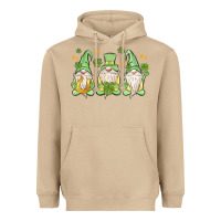 Mushroom st. patrick's day gnomes Heavyweight Hoodie - MaliasSmallBusiness