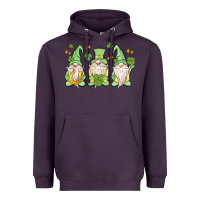 Plum st. patrick's day gnomes Heavyweight Hoodie - MaliasSmallBusiness