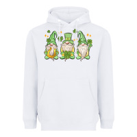 White st. patrick's day gnomes Heavyweight Hoodie - MaliasSmallBusiness