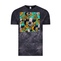Cloud Black holstein cow seamless pattern Vintage Tee - HRA Design Shop