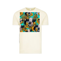 Vintage Arctic holstein cow seamless pattern Vintage Tee - HRA Design Shop