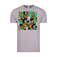 Vintage Zinc holstein cow seamless pattern Vintage Tee - HRA Design Shop