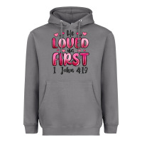 Storm he loved us first 1 john 4 19 Heavyweight Hoodie - MaliasSmallBusiness