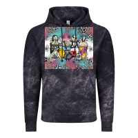 Cloud Black cartoon characters coffee cups Vintage Hoodie - Zillion Design Studio