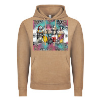 Vintage Coffee cartoon characters coffee cups Vintage Hoodie - Zillion Design Studio