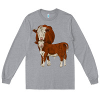 Heather Grey hareford Long Sleeve Tee - JahusDesignShop
