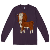 Plum hareford Long Sleeve Tee - JahusDesignShop