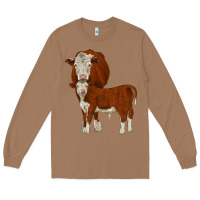 Toasted Coconut hareford Long Sleeve Tee - JahusDesignShop