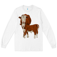 White hareford Long Sleeve Tee - JahusDesignShop