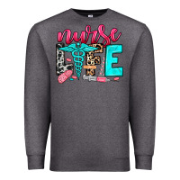 Charcoal Heather nurse life Premium Sweatshirt - NancyCooperArtShop