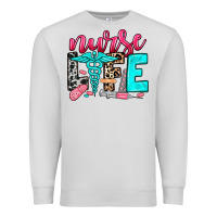 Dove Grey nurse life Premium Sweatshirt - NancyCooperArtShop