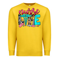 Lemon nurse life Premium Sweatshirt - NancyCooperArtShop