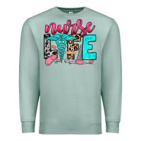 Seafoam nurse life Premium Sweatshirt - NancyCooperArtShop