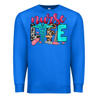 True Royal nurse life Premium Sweatshirt - NancyCooperArtShop