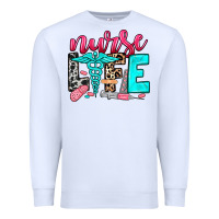 White nurse life Premium Sweatshirt - NancyCooperArtShop