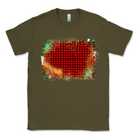 Army Green Western Red Green Farm Life Brush Stroke Classic Tee - Bettercallsaul