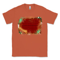 Copper Western Red Green Farm Life Brush Stroke Classic Tee - Bettercallsaul