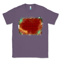 Lavender Western Red Green Farm Life Brush Stroke Classic Tee - Bettercallsaul