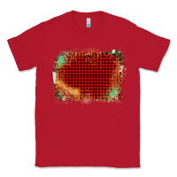 Red Western Red Green Farm Life Brush Stroke Classic Tee - Bettercallsaul