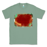 Sage Western Red Green Farm Life Brush Stroke Classic Tee - Bettercallsaul