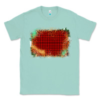 Seafoam Western Red Green Farm Life Brush Stroke Classic Tee - Bettercallsaul