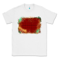 White Western Red Green Farm Life Brush Stroke Classic Tee - Bettercallsaul