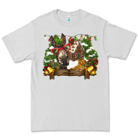 Dove Grey christmas donkey candy house Premium Tee - BarkalooDesign