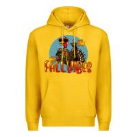 Lemon Fall Vibes Turkey Premium Hoodie - LillyAllenDesigns