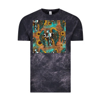 Cloud Black faith cross seamless pattern Vintage Tee - HRA Design Shop