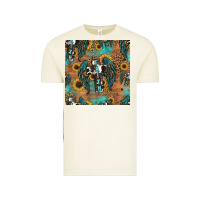 Vintage Arctic faith cross seamless pattern Vintage Tee - HRA Design Shop