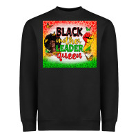 Black Black mother leader Heavyweight Sweatshirt - Zillion Design Studio