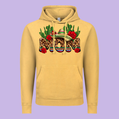Mexican Mom Vintage Hoodie Designed By Texasbilliewilder