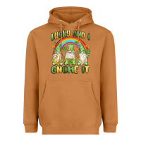 Meerkat lucky and i gnome it Heavyweight Hoodie - MaliasSmallBusiness