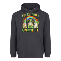 Smoke lucky and i gnome it Heavyweight Hoodie - MaliasSmallBusiness