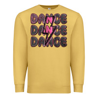 Antique Gold dance dance dance with lightning bolt Premium Sweatshirt - MaliasSmallBusiness