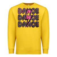 Lemon dance dance dance with lightning bolt Premium Sweatshirt - MaliasSmallBusiness
